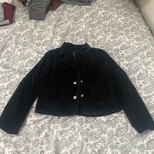 Black Mini Jacket, GAP, size S (6-7)